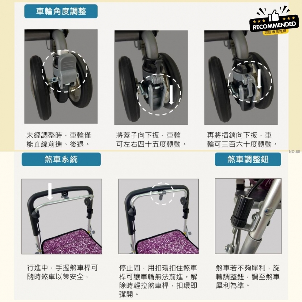 [與媽祖一起進香]多功能購物推車